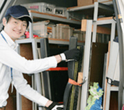 様々なガラスを積んでお伺いします